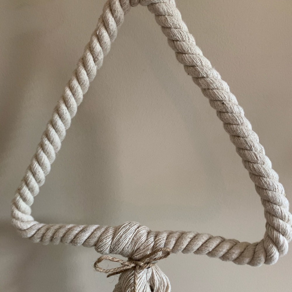 Pet Bird Triangle Cotton Swing